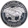 США 1 доллар (dollar) 1999 P Yellowstone (Йеллоустонский национальный парк), Аукцион: Monetnik за 5 900 