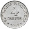 Португалия 4 сентаво (centavos) 1917-1919, случайный год, Аукцион: Monetnik за 189 