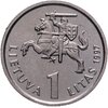 Литва 1 лит (litas) 1997 "75 лет Банку Литвы и литу", Аукцион: Monetnik за 2 000 
