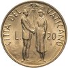 Ватикан 20 лир 1982, Аукцион: Monetnik за 600 RUB