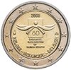 Бельгия 2 euro (евро) 2008 "60 лет Всеобщей декларации прав человека", Аукцион: Monetnik за 825 RUB
