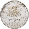 Польша 1000 злотых 1982  "Папа Иоанн Павел II", Аукцион: Monetnik за 2 850 RUB