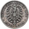 Германская Империя, Гамбург 2 марки (mark) 1876, Аукцион: Monetnik за 3 637 RUB