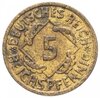 Германия 5 рейхспфеннигов (reichspfennig) 1925 - случайный монетный двор, Аукцион: Monetnik за 121 