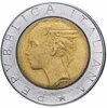 Италия 500 лир (lire) 1982-1995, случайная дата, Аукцион: Monetnik за 24 