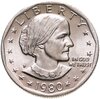 США 1 доллар (dollar) 1980 "доллар Сьюзен Энтони", знак монетного двора "P" - Филадельфия, Аукцион: Monetnik за 649 RUB