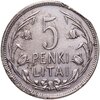 Литва 5 литов (litai) 1925, Аукцион: Monetnik за 1 196 