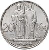 Словакия 20 крон 1941 "Кирилл и Мефодий", Аукцион: Monetnik за 1 085 RUB