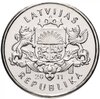 Латвия 1 лат 2011 "Кружка", Аукцион: Monetnik за 446 