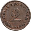 Германия, Третий рейх 2 рейхспфеннига (reichspfennig) "A" 1940, Аукцион: Monetnik за 550 RUB