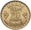 Марокко 20 франков (francs) 1952, Аукцион: Monetnik за 343 RUB