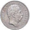 Германская Империя, Саксония 5 марок 1875, Аукцион: Monetnik за 10 250 RUB