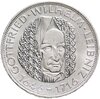 Германия 5 марок (deutsche mark) 1966 "250 лет со дня смерти Готфрида Вильгельма Лейбница", Аукцион: Monetnik за 1 716 