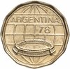 Аргентина 100 песо 1978 Чемпионат мира по футболу 1978 года, Аукцион: Monetnik за 320 RUB