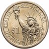 США 1 dollar (доллар) 2009 Уильям Гаррисон (9-й президент США) знак монетного двора "P" - Филадельфия, Аукцион: Monetnik за 650 RUB