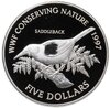 Новая Зеландия 5 долларов (dollars) 1997 Тико, Аукцион: Monetnik за 4 317 