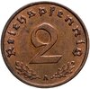 Германия (Третий рейх) 2 рейхспфеннига (reichspfennig) 1938, знак монетного двора: "A" - Берлин, Аукцион: Monetnik за 650 