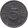 Германия, Третий рейх 5 рейхспфеннигов (reichspfennig) 1943, знак монетного двора: "D" - Мюнхен, Аукцион: Monetnik за 150 