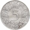 Германия 5 марок 1958 D знак монетного двора: "D" - Мюнхен, Аукцион: Monetnik за 1 700 RUB