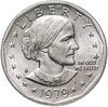 США 1 доллар (dollar) 1979 доллар Сьюзен Энтони, знак монетного двора  "S" - Сан-Франциско, Аукцион: Monetnik за 500 RUB