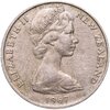 Новая Зеландия 10 центов (cents) 1967, Аукцион: Monetnik за 306 