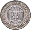 Германия (Третий Рейх) 5 рейх марок (reichsmark) 1936, орёл без свастики, Аукцион: Monetnik за 1 788 RUB