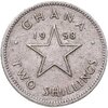 Гана 2 шиллинга (shillings) 1958, Аукцион: Monetnik за 390 RUB