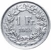 Швейцария 1 франк 1945, Аукцион: Monetnik за 944 RUB