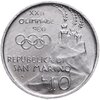 Сан Марино 10 лир 1980 XXII летние Олимпийские Игры, Москва 1980, Аукцион: Monetnik за 400 RUB