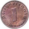 Германия (Третий рейх) 1 рейхспфенниг (reichspfennig) "F" 1937, Аукцион: Monetnik за 420 RUB