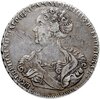 1 рубль 1725 СПБ Екатерина, петербургский тип, портрет влево, СПБ в начале круговой надписи аверса, "САМОДЕРЖИЦА", Аукцион: Monetnik за 147 729 RUB