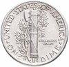 США 10 центов (дайм, one dime) 1941 Mercury Dime (дайм «Меркурий») S, Аукцион: Monetnik за 475 RUB