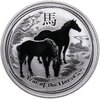 Австралия 1 доллар (dollar) 2014 P Year of the Horse (год Лошади), Аукцион: Monetnik за 4 550 