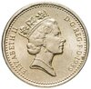 Великобритания 1 фунт (pound) 1989 Лук-порей, Аукцион: Monetnik за 518 