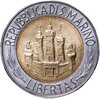 Сан-Марино 500 лир (lire) 1984 "Учёные" (Альберт Эйнштейн), Аукцион: Monetnik за 450 RUB