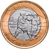 Бразилия 1 real (реал) 2016 "XXXI летние Олимпийские Игры, Рио-де-Жанейро 2016 boxing (бокс)", Аукцион: Monetnik за 217 RUB