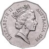 Австралия 50 центов (cents) 1998 "200 лет путешествию Джорджа Басса и Мэтью Флиндерса", Аукцион: Monetnik за 750 RUB