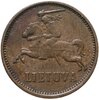 Литва 2 цента (centai) 1936, Аукцион: Monetnik за 440 