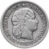 Гаити 10 сантимов (centimes) 1882, Аукцион: Monetnik за 1 850 RUB