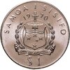 Самоа 1 тала (tala) 1970 "Визит Папы Павла VI", Аукцион: Monetnik за 1 350 RUB