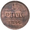 1 пенни (penni) 1894 Российская Финляндия, Аукцион: Monetnik за 720 RUB