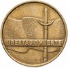 Уругвай 5 новых песо (nuevos pesos) 1975   150 лет революционному движению, Аукцион: Monetnik за 452 