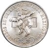 Мексика 25 песо (pesos) 1968 "Летние Олимпийские игры 1968, Мехико", Аукцион: Monetnik за 3 420 