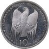 Германия 10 марок (deutsche mark) 1993  150 лет со дня рождения Роберта Коха, Аукцион: Monetnik за 1 150 RUB