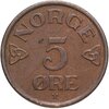 Норвегия 5 эре (ore) 1955, Аукцион: Monetnik за 55 RUB