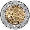 Сан-Марино 500 лир 1999 "Исследование космоса", Аукцион: Monetnik за 390 RUB