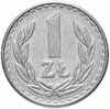 Польша 1 злотый (zloty) 1957-1988, случайный год, Аукцион: Monetnik за 44 