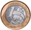 Бразилия 1 real (реал) 2014 "XXXI летние Олимпийские Игры, Рио-де-Жанейро 2016 swimming (плавание)", Аукцион: Monetnik за 217 RUB