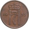 Норвегия 5 эре (ore) 1955, Аукцион: Monetnik за 55 RUB