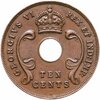 Британская Восточная Африка 10 центов (cents) 1941, Аукцион: Monetnik за 460 